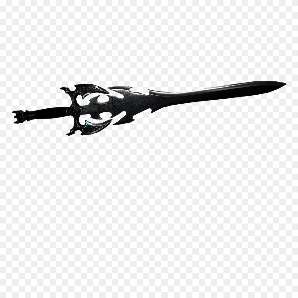 Sword Black And White Transparent Sword Black And White, Weapon, Blade, Dagger, Knife Png