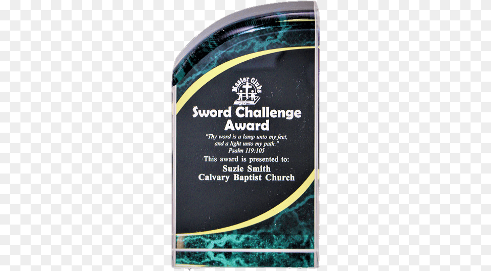Sword Challenge Award Commemorative Plaque, Aftershave, Bottle, Blackboard Free Png Download