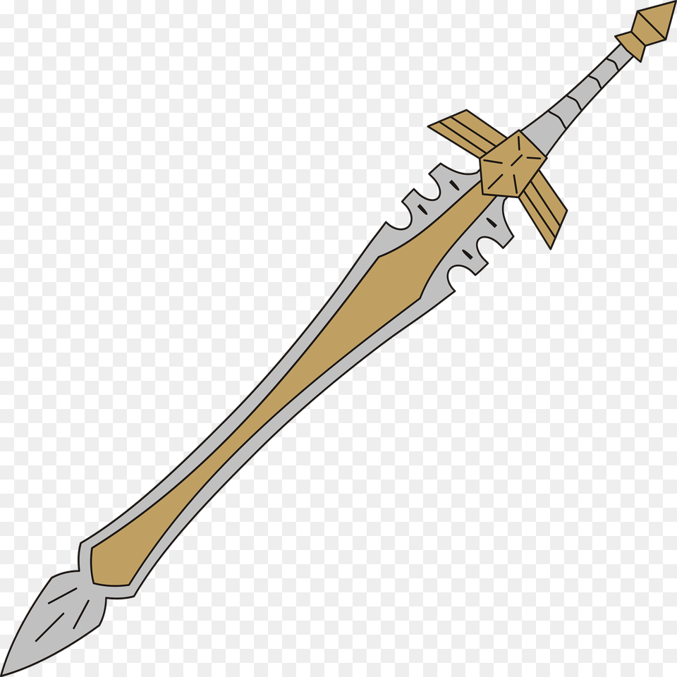 Sword Clipart, Weapon, Spear, Bow Free Png Download