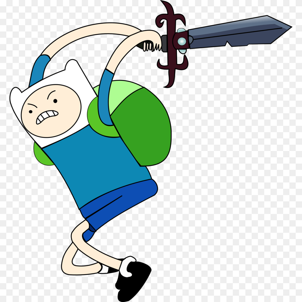 Sword Clipart Adventure Time Adventure Time Finn With Sword, Cartoon, Face, Head, Person Free Transparent Png