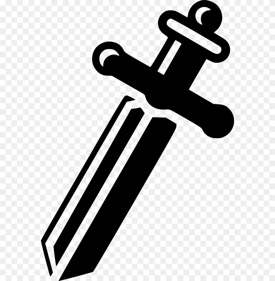 Sword Cross Battle Coop Game Blade Knight, Weapon, Dagger, Knife, Gas Pump Png Image