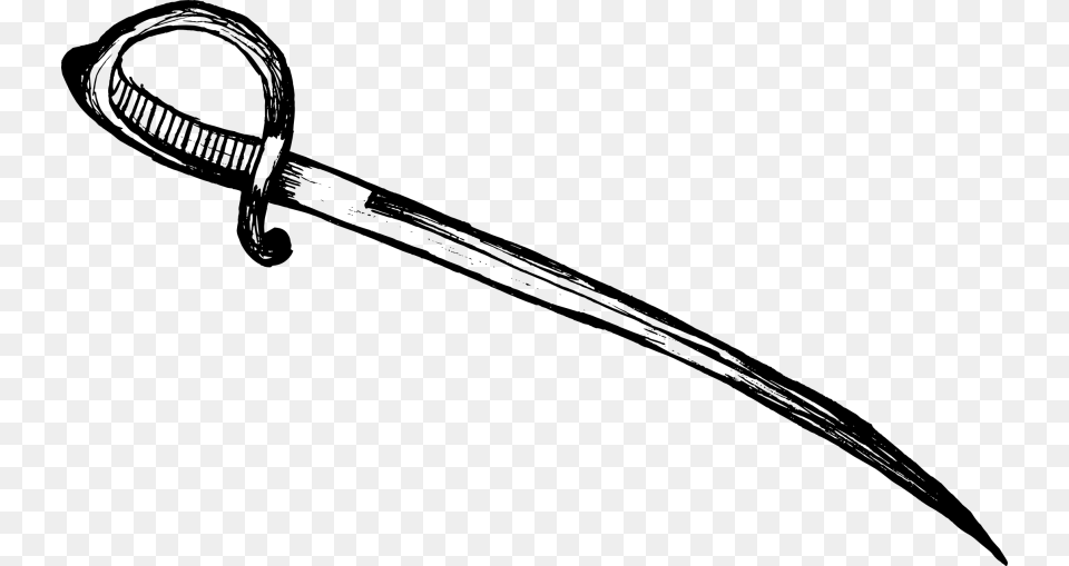 Sword Drawing, Weapon, Blade, Dagger, Knife Free Png Download