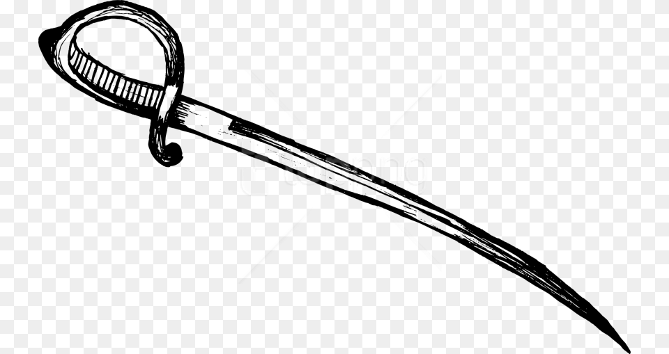 Sword Drawing Sword Drawing, Weapon, Blade, Dagger, Knife Free Png