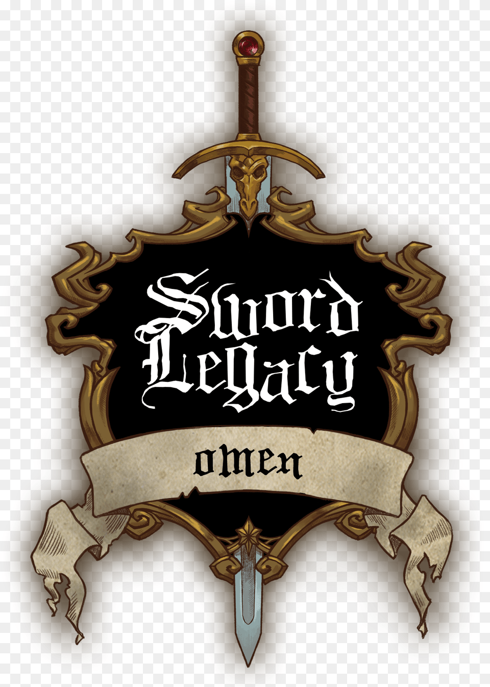 Sword Legacy Omen Logo Sword Legacy Omen Logo, Weapon, Person, Blade, Dagger Png Image