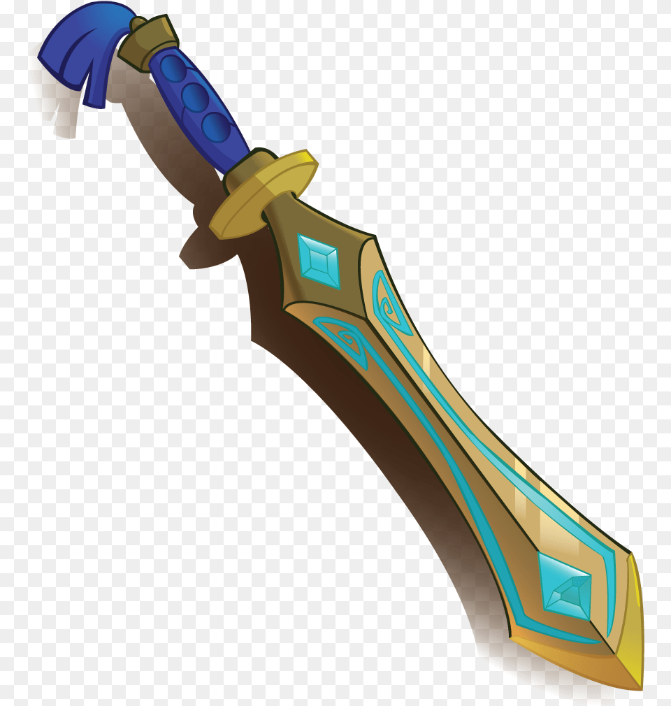 Sword Of Lucida Vector Xiaolin Chronicles Sword, Weapon, Blade, Dagger, Knife Png Image