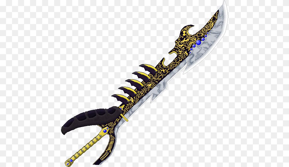 Sword Of The Multiverse Sword Of The Universe Terraria, Weapon, Blade, Dagger, Knife Png Image