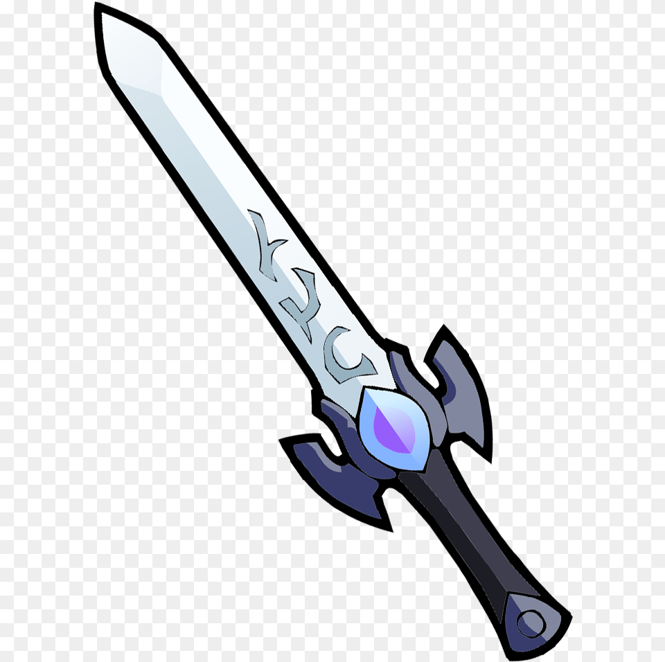 Sword Of The Raven Brawlhalla Sword Of The Raven, Weapon, Blade, Dagger, Knife Free Png