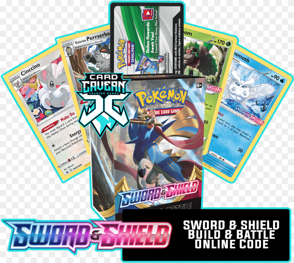 Sword Shield Prerelease Kit Pokemon Sword And Shield Cards, Advertisement, Poster, Book, Comics Png Image