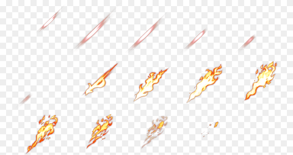 Sword Slash Effect, Light, Fire, Flame, Blade Free Png
