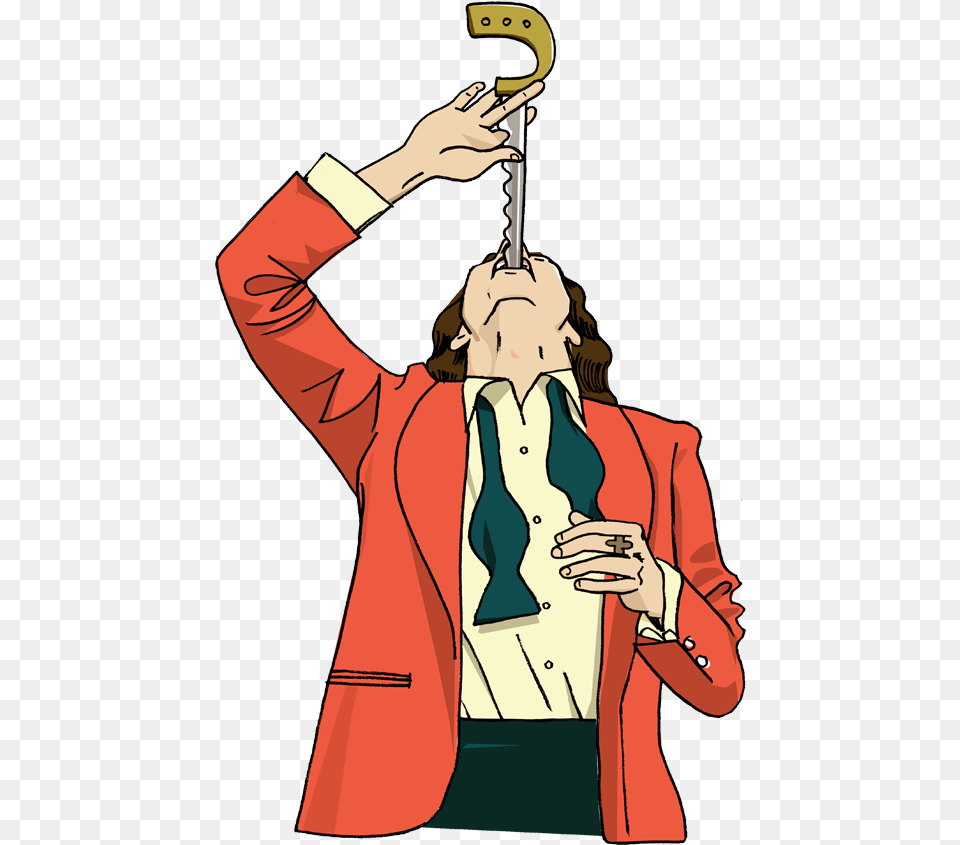 Sword Swallowing, Clothing, Coat, Formal Wear, Person Free Png