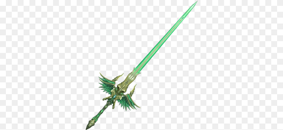 Sword Transparent Green Sword, Weapon, Blade, Dagger, Knife Free Png