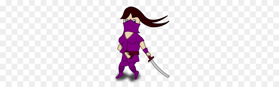 Sword Vector, Purple, Ninja, Person, Book Png Image