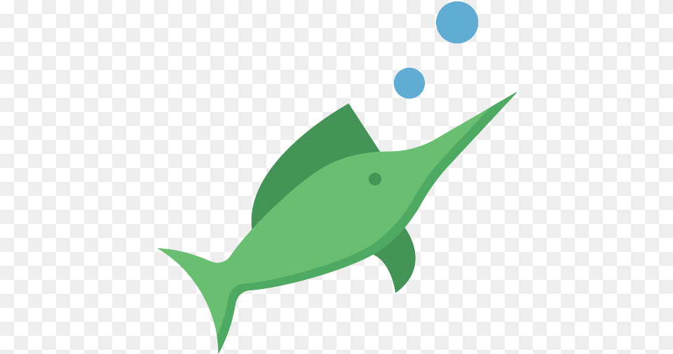 Swordfish Icon Illustration, Animal, Sea Life, Fish, Shark Free Transparent Png