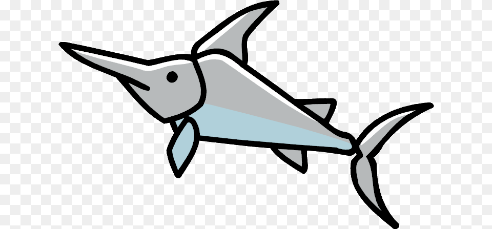 Swordfish Swordfish Transparent, Animal, Sea Life, Fish, Shark Free Png