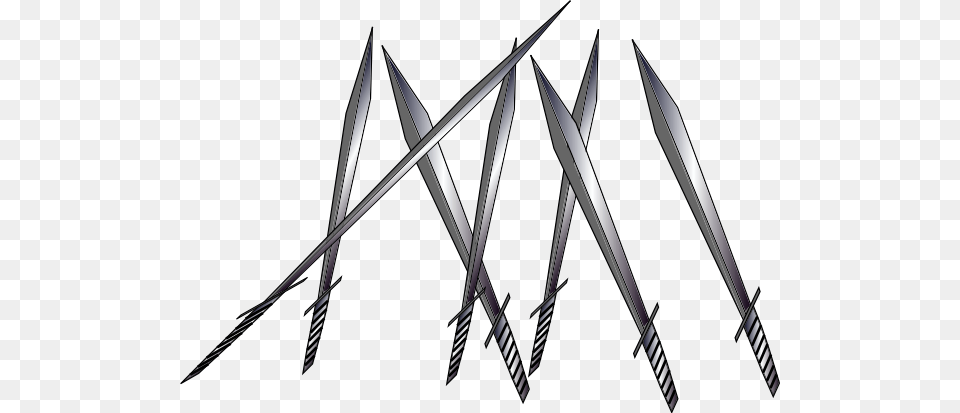 Swords Clip Art, Sword, Weapon, Bow Png
