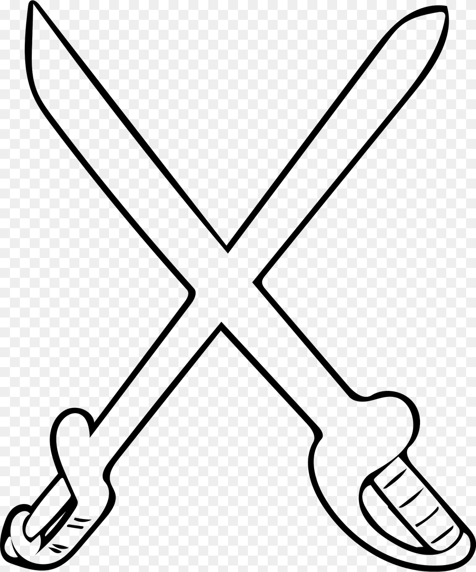 Swords Clipart, Bow, Cutlery, Sword, Weapon Free Png