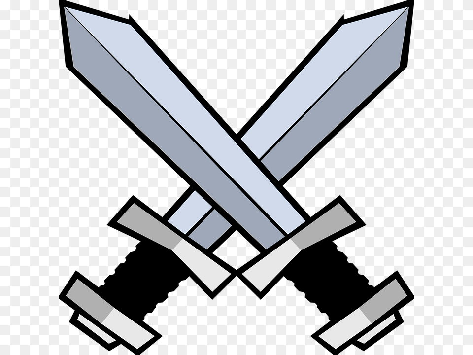 Swords In Battle, Sword, Weapon, Blade, Dagger Png Image