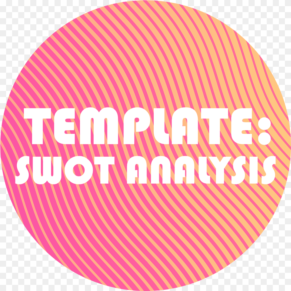 Swot Analysis Template With Pdf Circle, Disk, Logo, Text Free Png