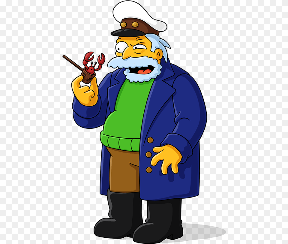 Swsb Character Fact Captain Simpsons Cletus Spuckler School, Clothing, Coat, Baby, Person Free Png