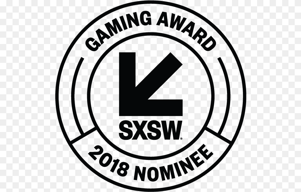 Sxsw Gaming Award Nominee Web Circle, Logo Free Png Download