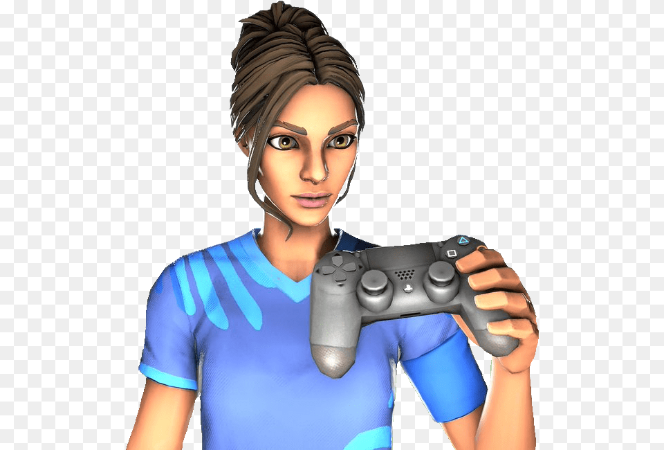 Sxtch Gfx Freetoedit Fortnite Fortnitelogos Fortnit Fortnite Skins With Controller, Adult, Female, Person, Woman Free Png