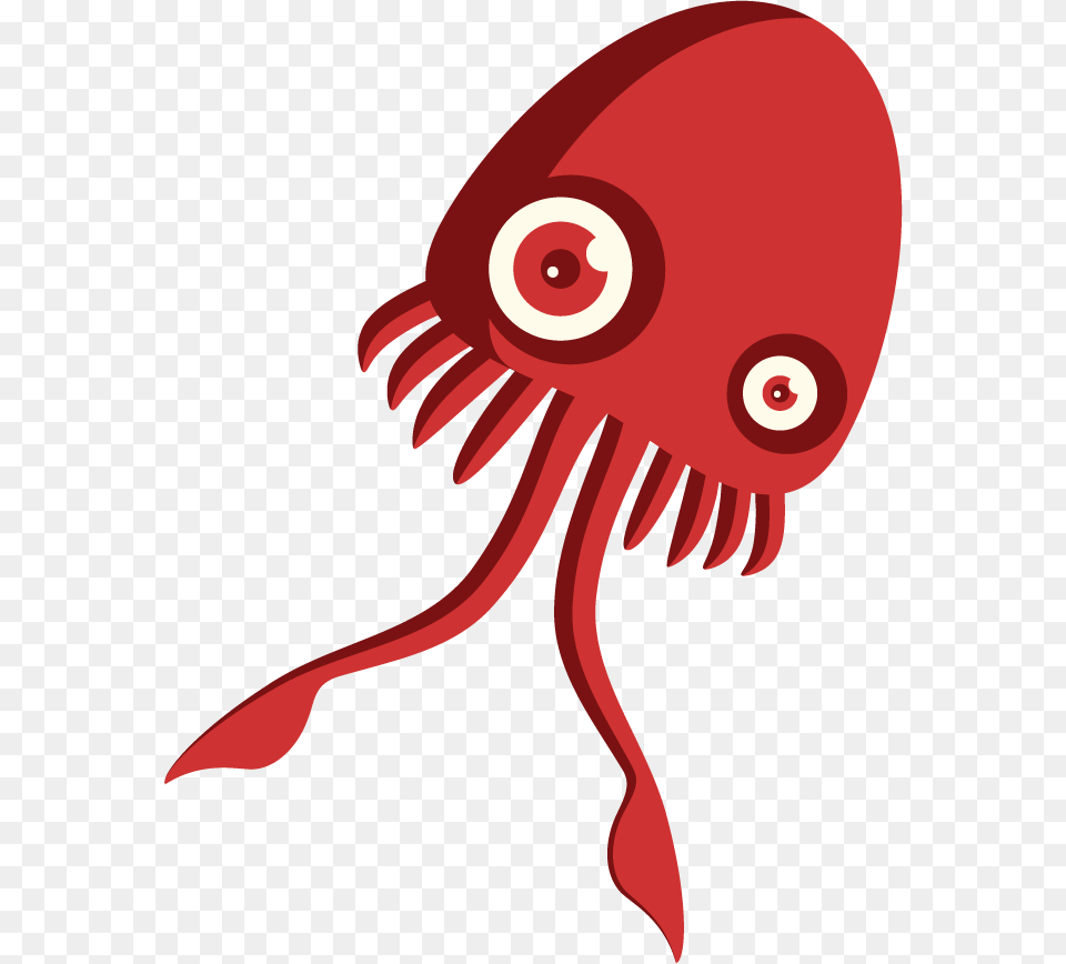 Syd Squid Illustration, Animal, Sea Life, Person, Invertebrate Png