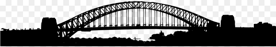 Sydney Harbour Bridge, Gray Free Png