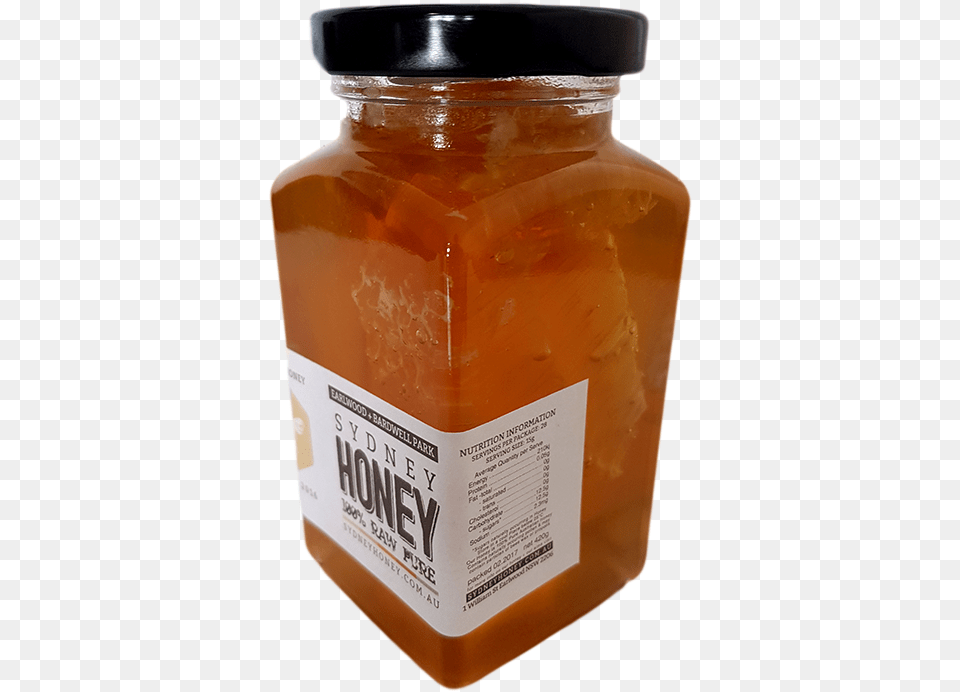 Sydney Raw Honey Chutney, Food, Jar, Ketchup Png