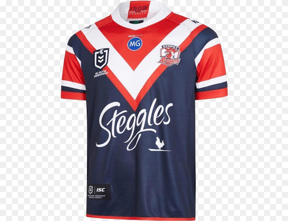 Sydney Roosters Jersey 2019, Clothing, Shirt, T-shirt Png
