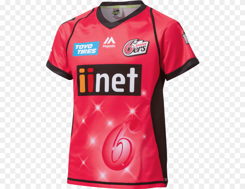 Sydney Sixers Jersey 2019, Clothing, Shirt, T-shirt Free Transparent Png