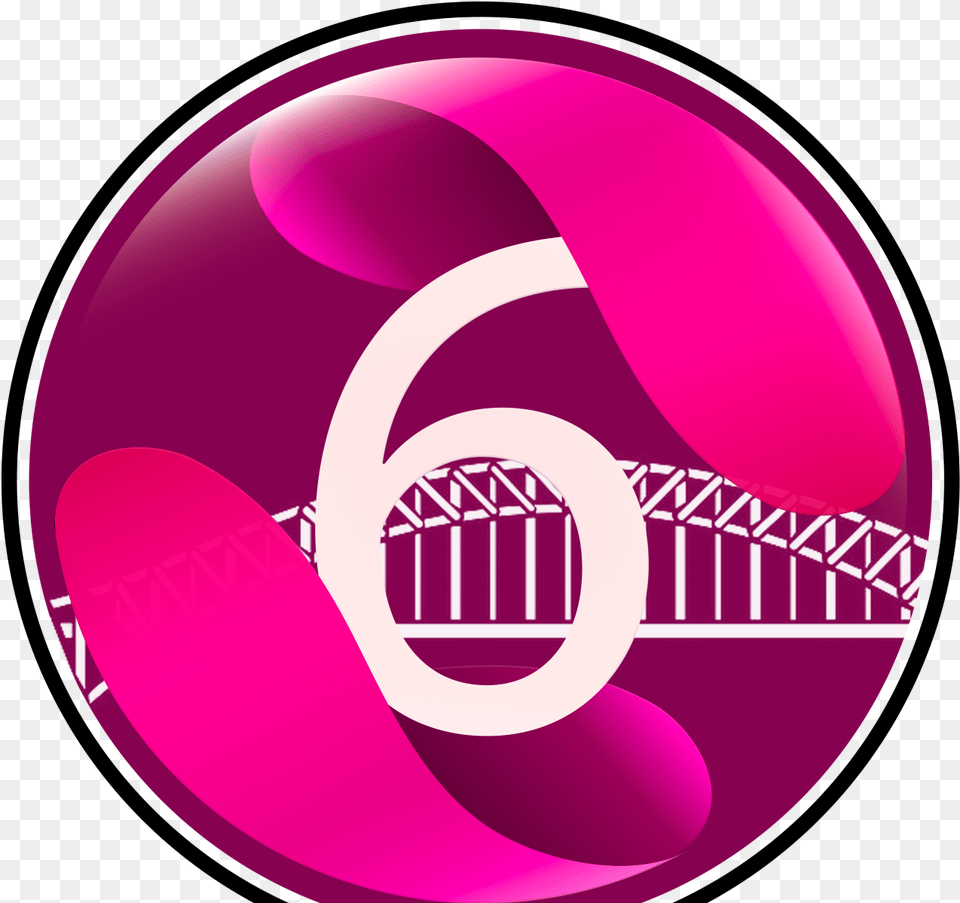 Sydney Sixers Team Logo By Jiga Designs Pink Colur Cricket Logo, Sphere, Purple, Sport, Ball Free Transparent Png