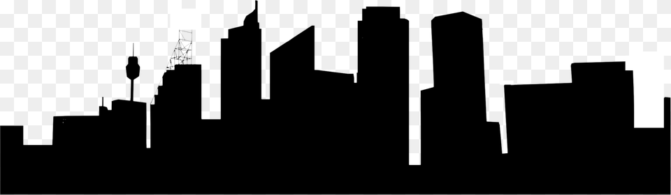 Sydney Skyline Silhouette At Getdrawings Sydney Skyline Silhouette, Lighting, Firearm, Gun, Rifle Free Transparent Png