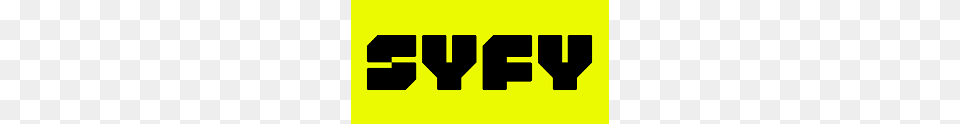 Syfy New Logo Yellow Rectangle Free Png Download