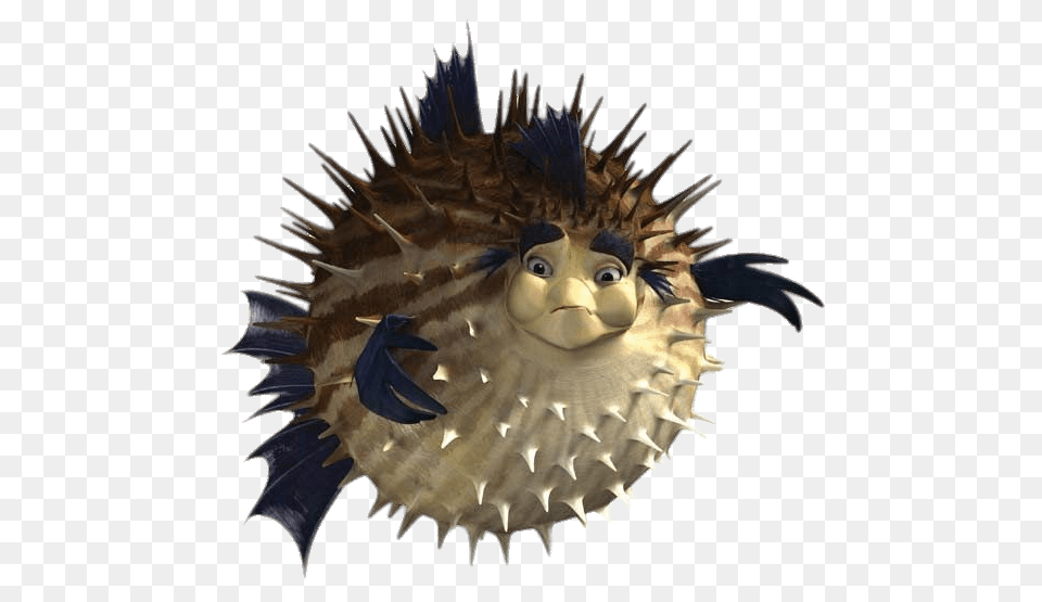 Sykes The Pufferfish, Animal, Fish, Sea Life, Puffer Png