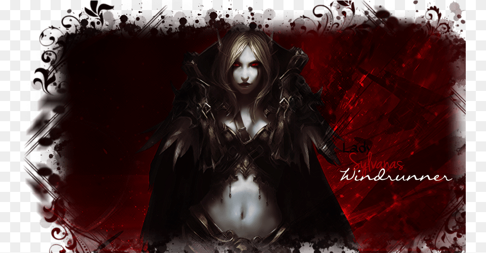 Sylvanas Windrunner Fan Art Download Sylvanas Wallpaper Fan Art, Adult, Book, Female, Person Png