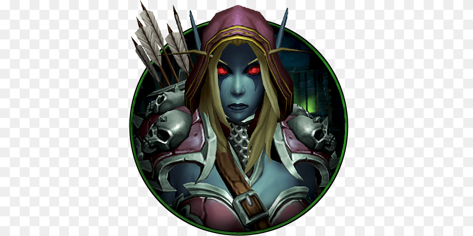 Sylvanas Windrunner With No Sylvanas Windrunner, Adult, Clothing, Costume, Female Free Png