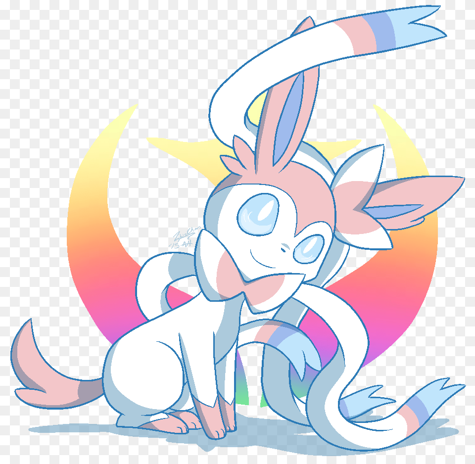 Sylveon, Art, Graphics, Book, Comics Free Transparent Png