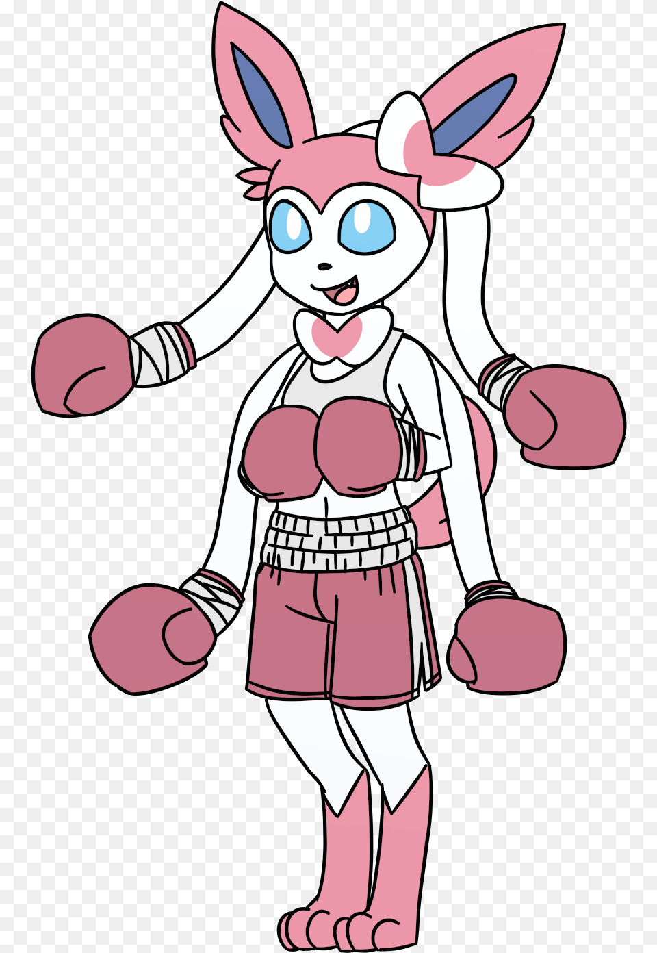 Sylveon Boxing, Baby, Person, Cartoon, Book Free Transparent Png
