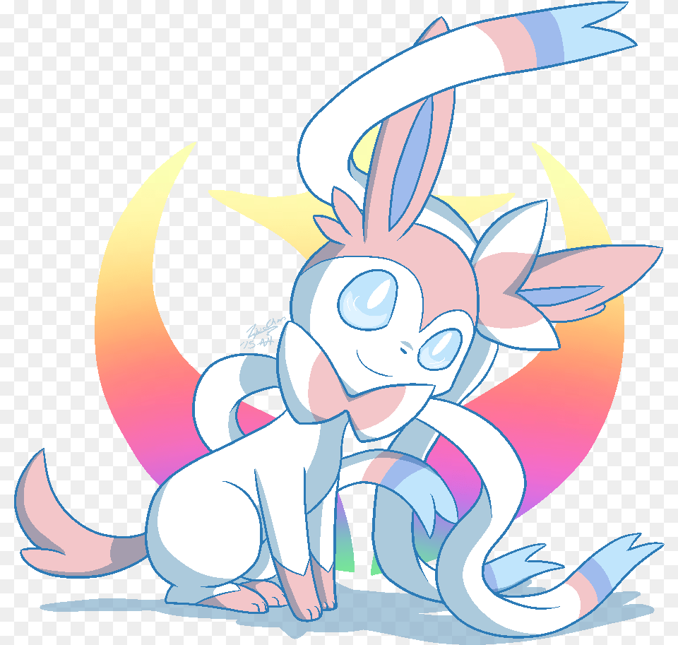 Sylveon Eevee Fairy, Art, Graphics, Book, Comics Png