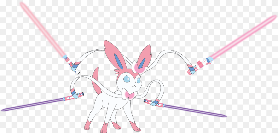 Sylveon With No Background, Book, Comics, Publication, Animal Png Image