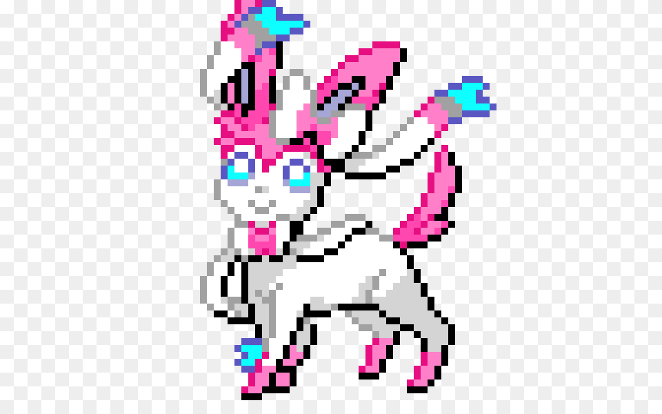 Sylveon Pixel Art Maker, Purple, People, Person, Graphics Png