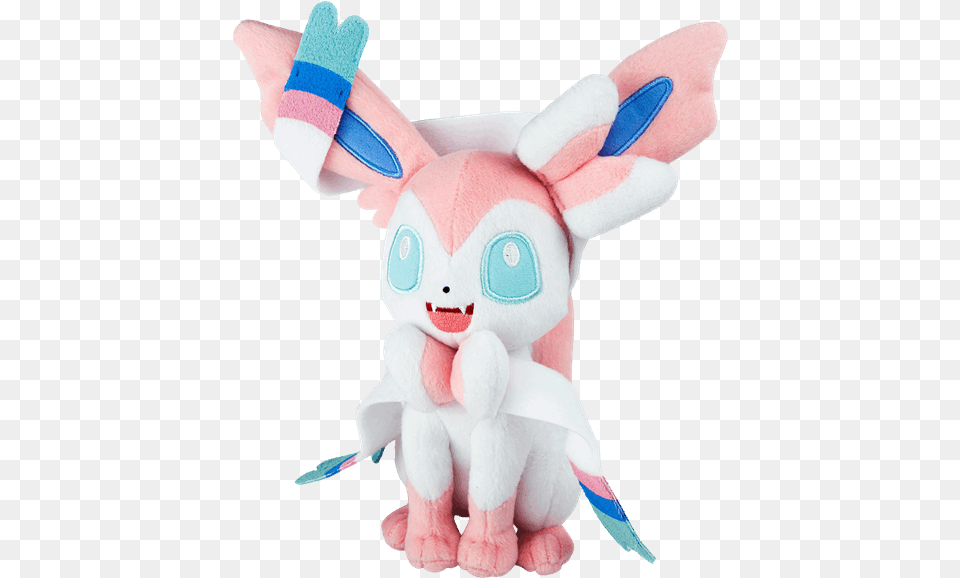 Sylveon Plush Tomy, Toy Free Transparent Png