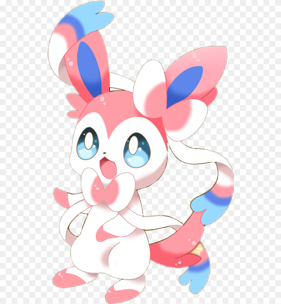 Sylveon Pokemon Sticker Anime Sylveon Cute Png