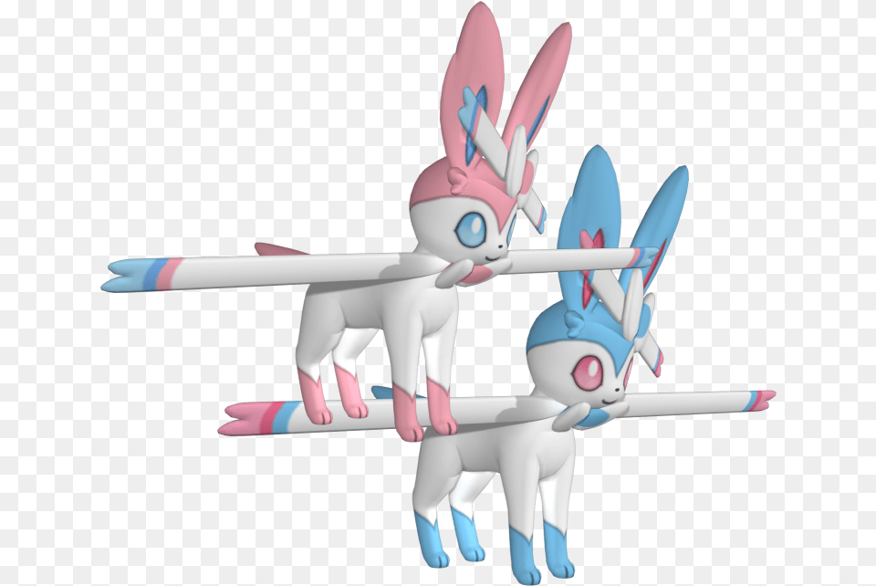 Sylveon Pokemon T Pose Models Free Png Download