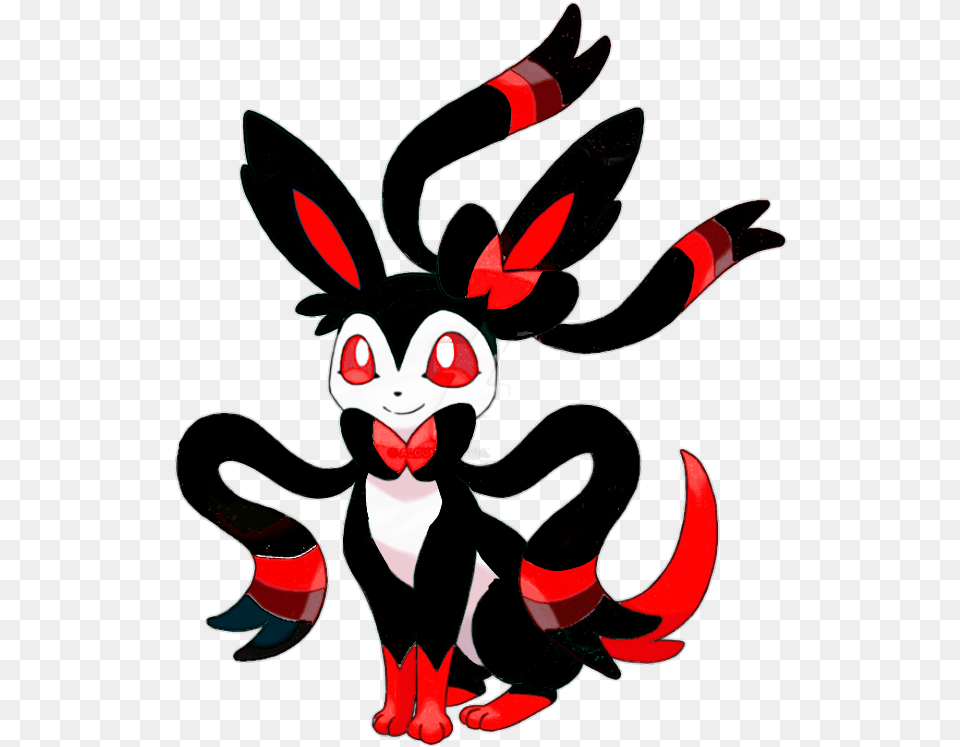 Sylveon Red And Black Sylveon, Electronics, Hardware, Baby, Person Png