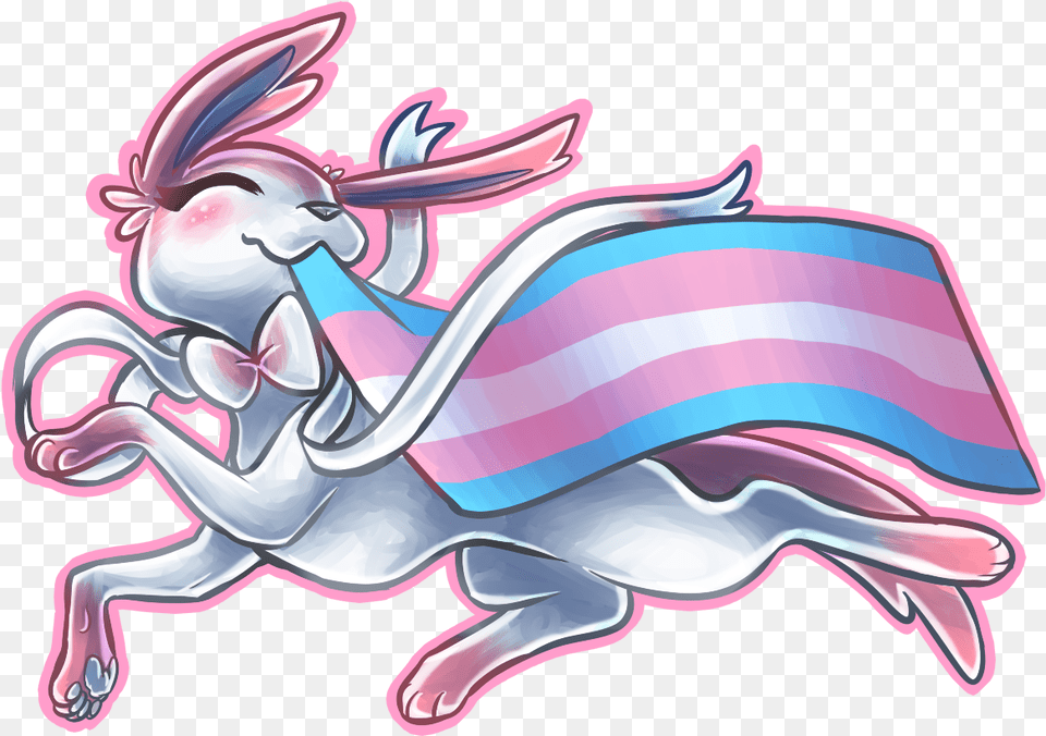 Sylveon Trans Pride, Book, Comics, Publication, Art Free Png