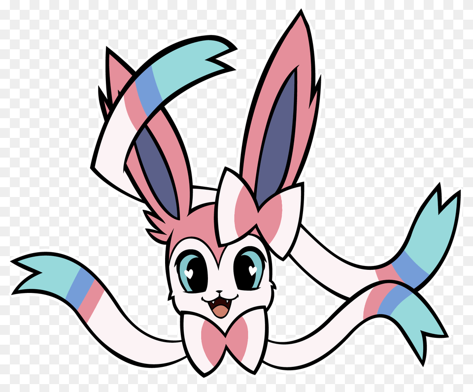 Sylveon Weasyl, Cartoon, Face, Head, Person Free Png