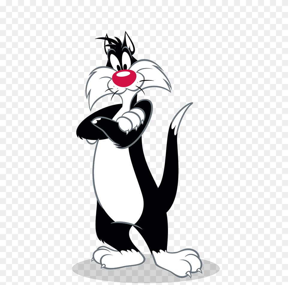 Sylvester, Cartoon, Electronics, Hardware, Stencil Free Png