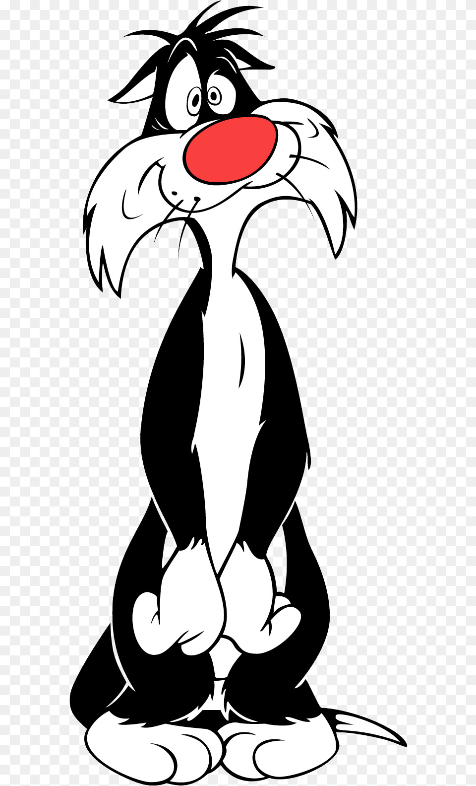 Sylvester Image Download Cat From Looney Tunes, Cartoon, Person, Book, Comics Free Transparent Png