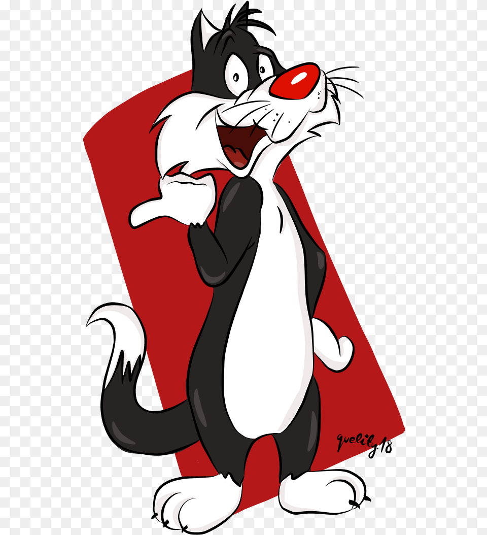 Sylvester Pic Cartoon, Baby, Person, Book, Comics Free Png